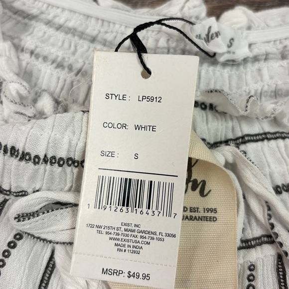 Striped Wide Leg Pants - Picture 6 of 8